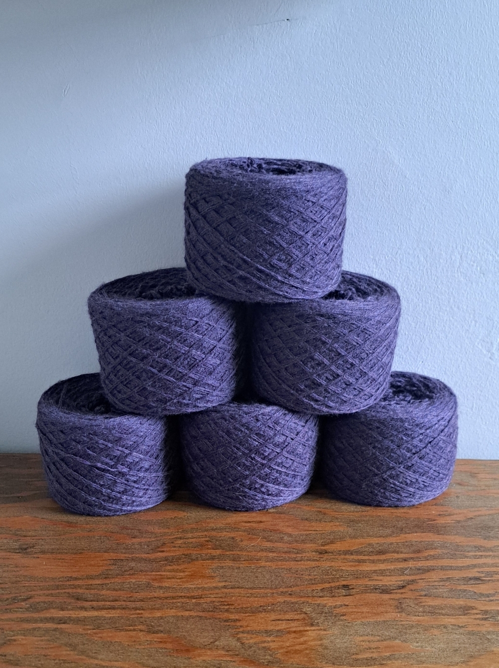 Pure Merino Dusty Purple Yarn Lot, 600g